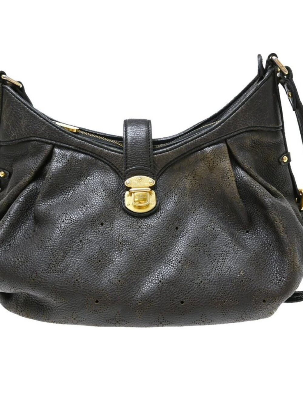 Best07 Louis Vuitton Black Mahina XS Shoulder Bag M95660 NO0029 RQ03667